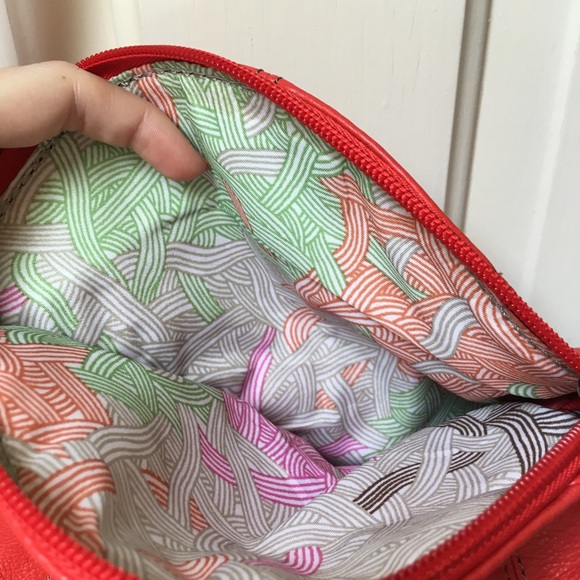 The sak red crossbody purse leather bag - Picture 5 of 7